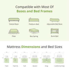 EGOHOME versatile sleep solution suitable for small spaces and guest rooms.