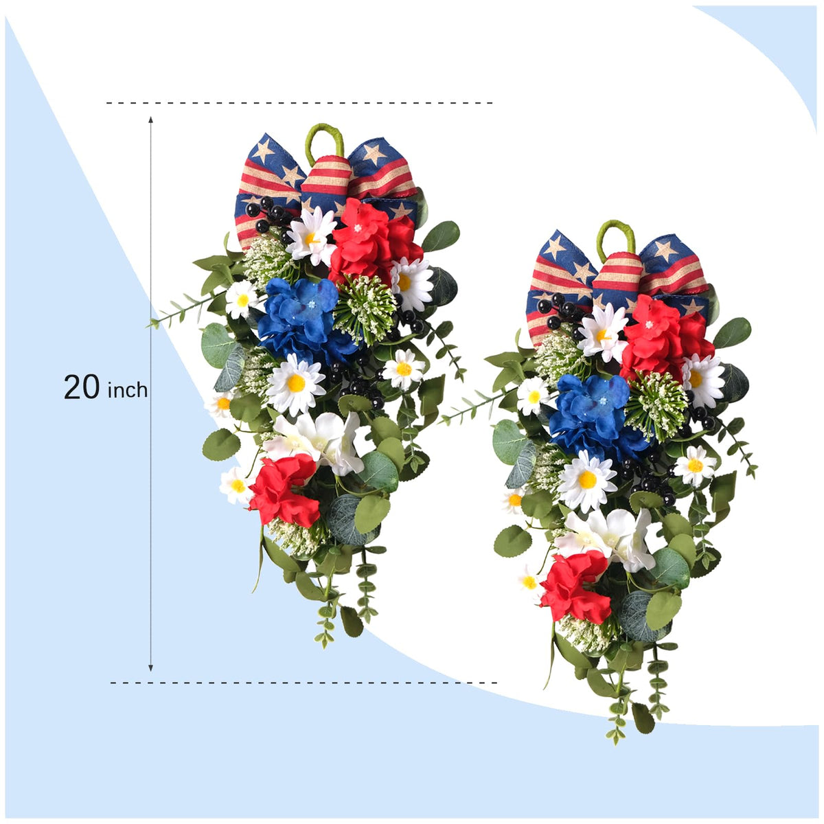Egolot holiday wreath adds long-lasting indoor or outdoor charm.