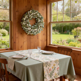 Egolot rustic farmhouse greenery wreath with neutral tones for cozy interiors