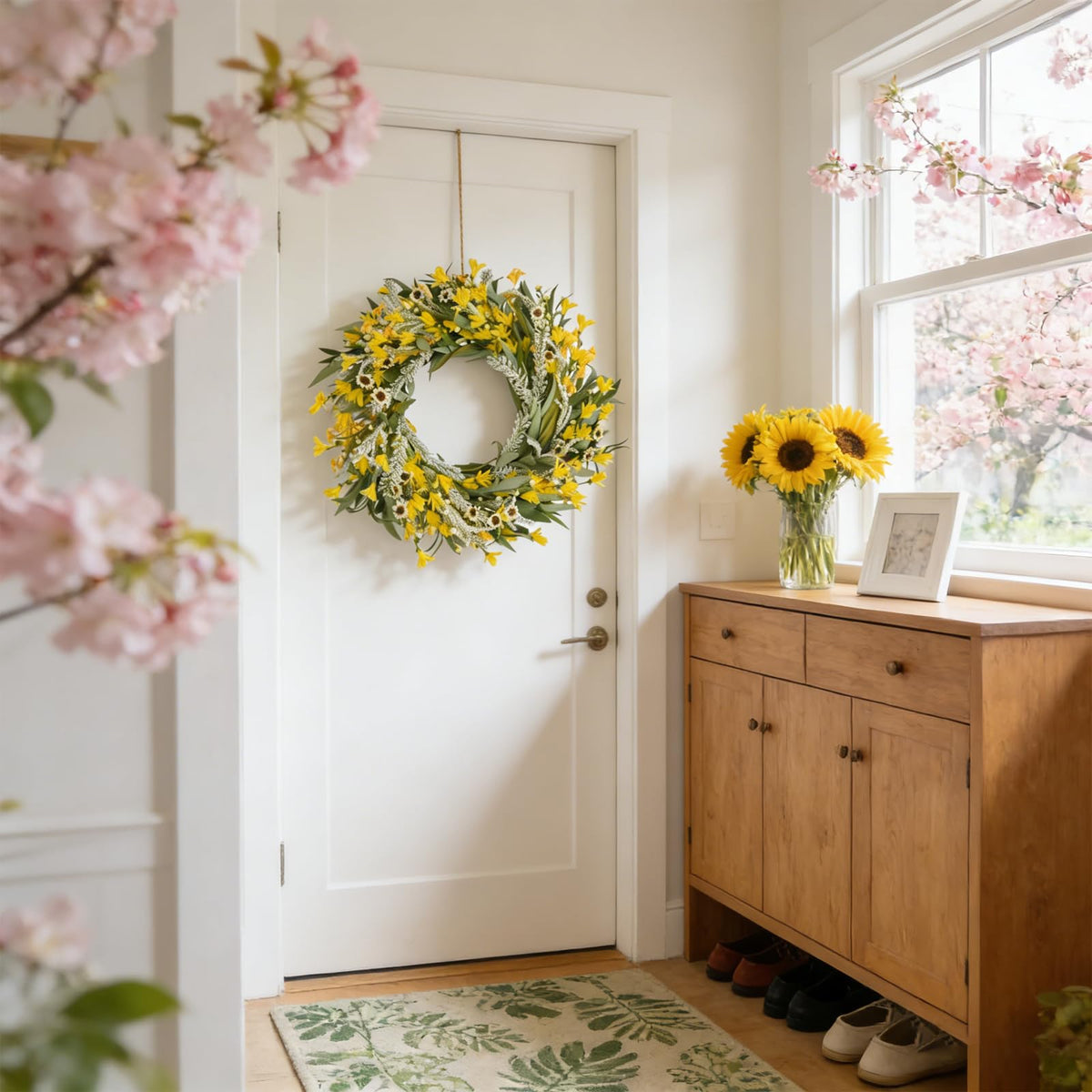 Egolot spring gift wreath ideal for Easter or housewarmings