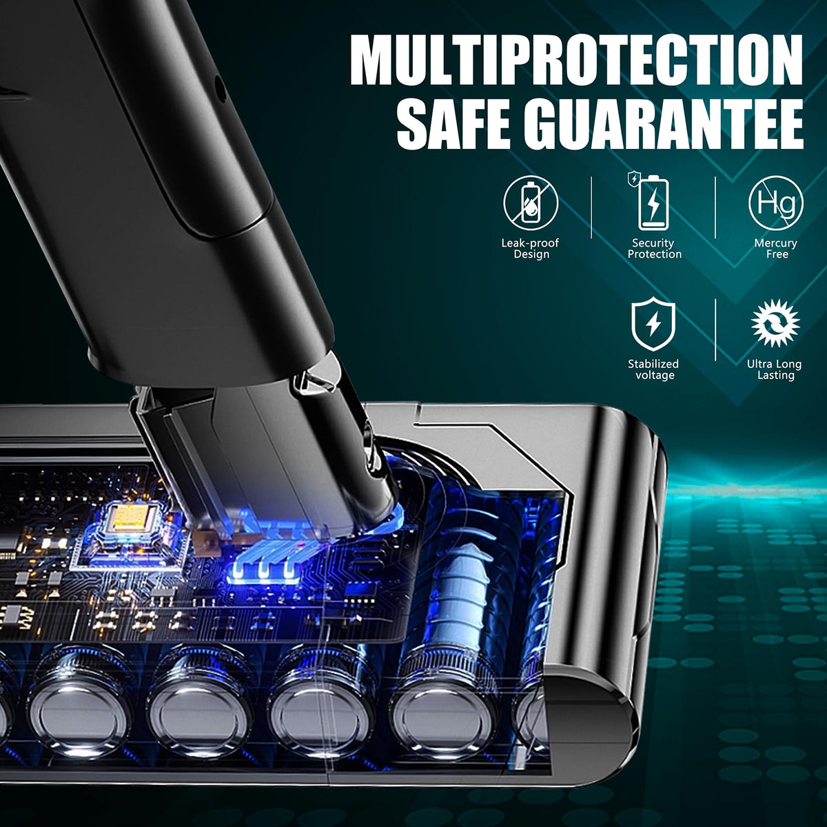 EGR V8 battery safety protections for safe charging