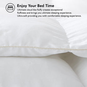 Egyptian Bedding eight corner loops anchor the duvet cover securely