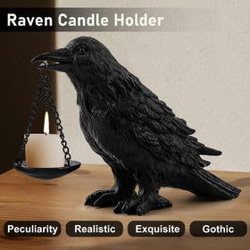 Ehuoyan black tealight candle holder provides safe, heat-resistant ambiance.