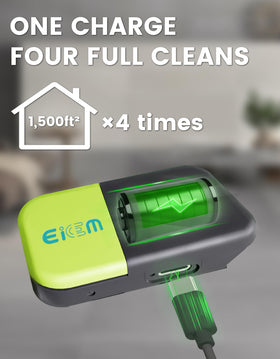 EICEM pet-hair-detection highlights stray fur on rugs and carpets.