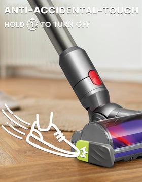 EICEM right-side mount design keeps the cleaning head balanced during use.