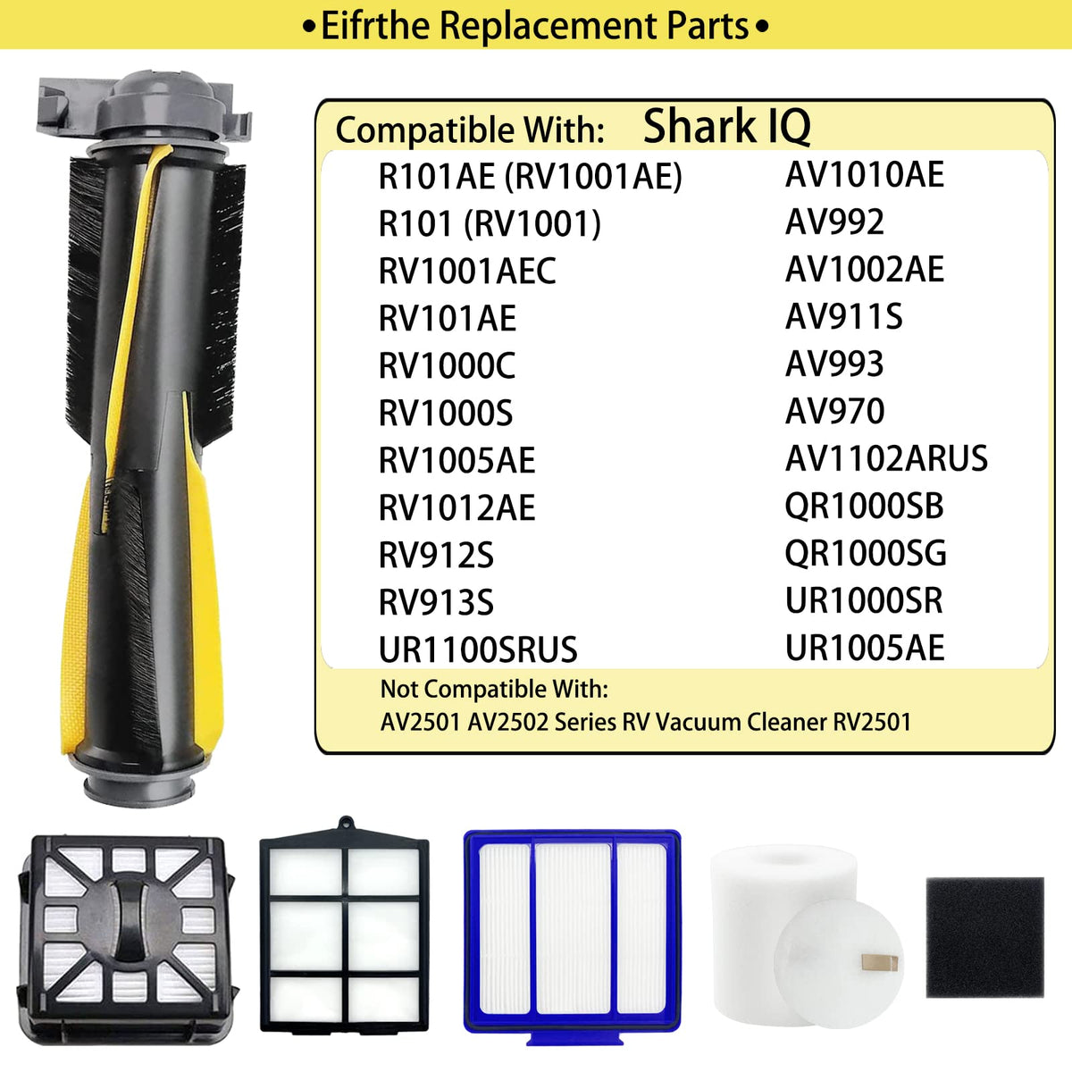 Eifrthe blue filter 3-pack improves airflow and filtration efficiency