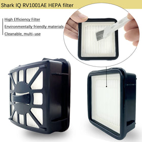 Eifrthe pre-filter traps dust before reaching the motor