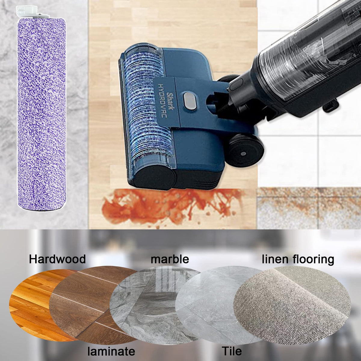 Eifrthe WDB1F2 image highlights compatible fits across HydroVac XL models