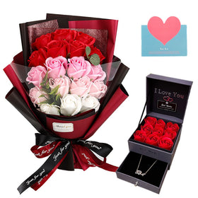 Eightown preserved-rose bouquet in decorative box, lasting keepsake.