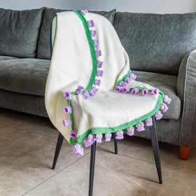 Eightown cozy throw for winter warmth and summer cool evenings.