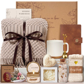 EIRNAY Mothers Day gift box showing a curated self-care set for comfort