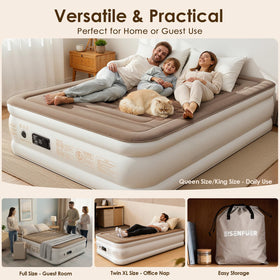 EISENFUER 660-pound weight capacity supports guests and heavy sleepers