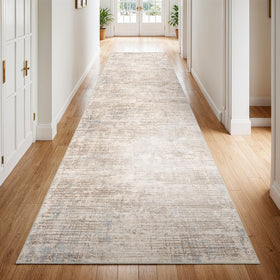 EISUROM 3x10 hallway runner with abstract design for stylish entryways.