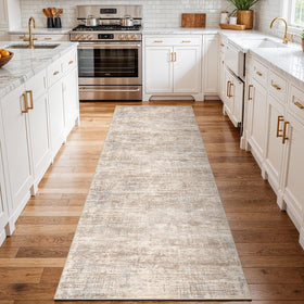 EISUROM machine-washable rug for effortless cleaning after spills.