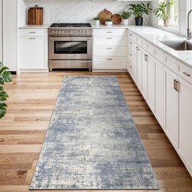 EISUROM non-slip rubber backing keeps surfaces stable on tile and wood.