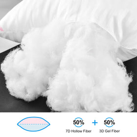 EIUE 4-pack side view highlighting balanced softness and loft for various sleeps