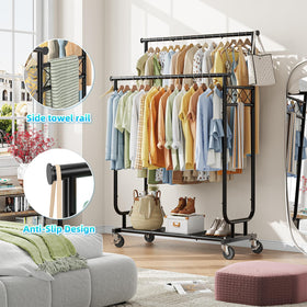 Ekisemio 44.2-inch-wide rack fits tight spaces without sacrificing capacity