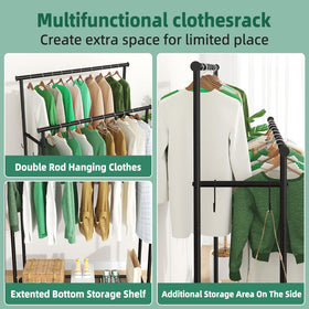 Ekisemio rack bottom shelf holds shoes or bins neatly