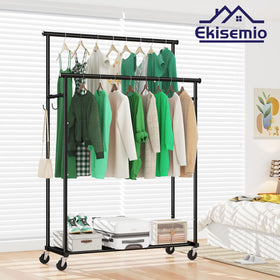 Ekisemio rack shows industrial-strength construction for heavy-duty storage