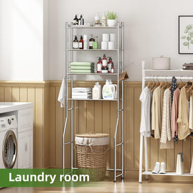 Ekisemio four-tier design maximizes vertical storage without taking extra floor space.