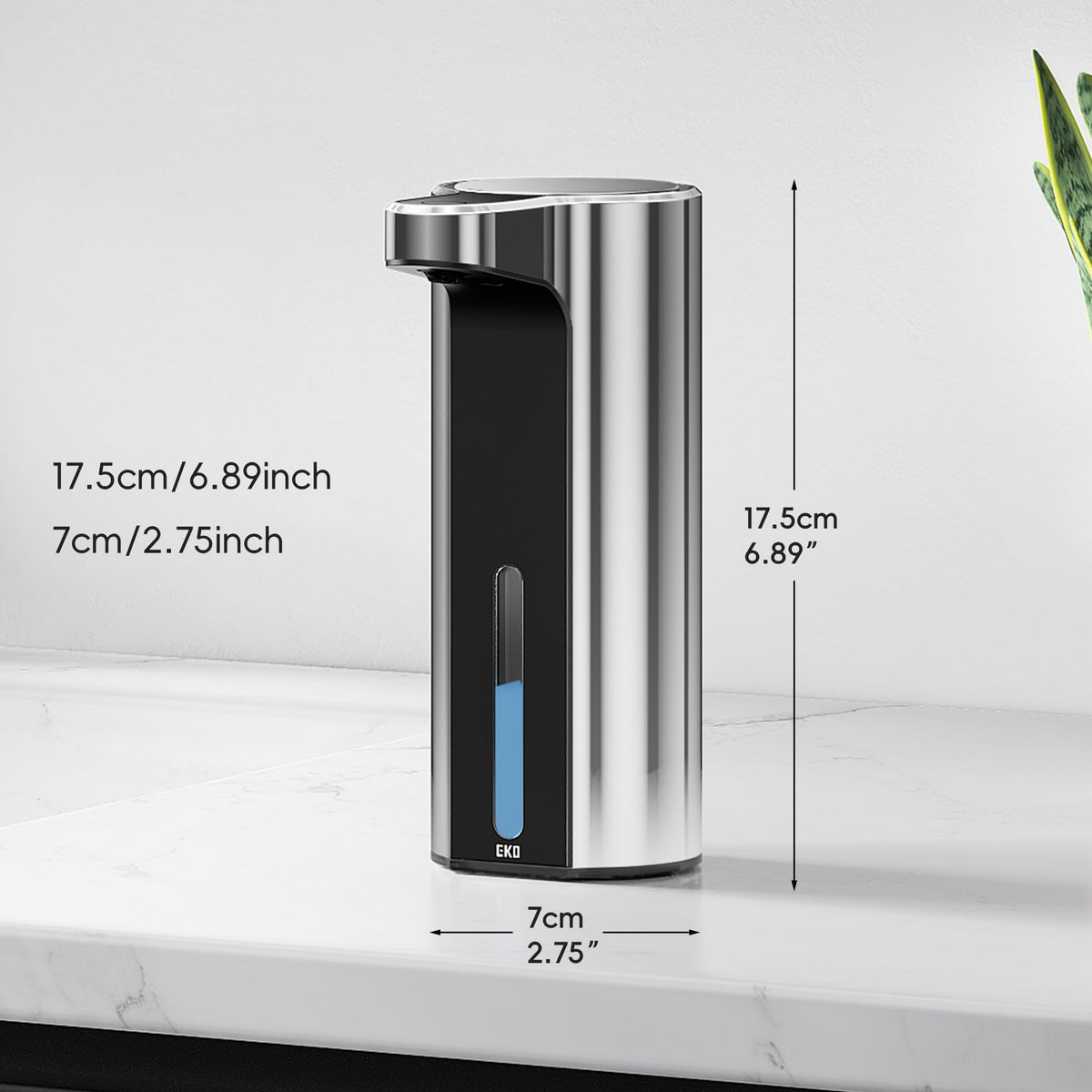 EKO Aroma chrome finish adding modern style to sink area