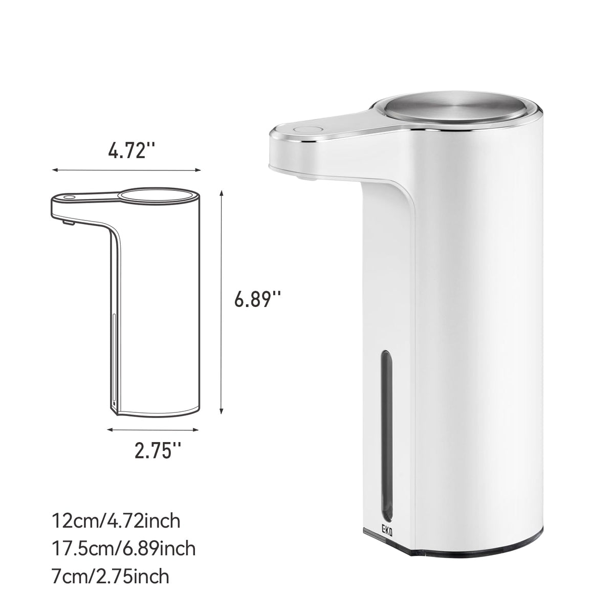 EKO Aroma pop-up refill lid prevents spills