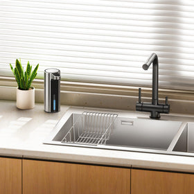 EKO Aroma at kitchen sink demonstrating practical everyday use
