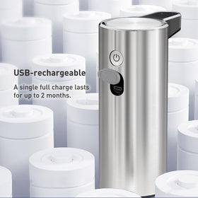 EKO Aroma touchless dispenser in bathroom use for hygienic hand washing