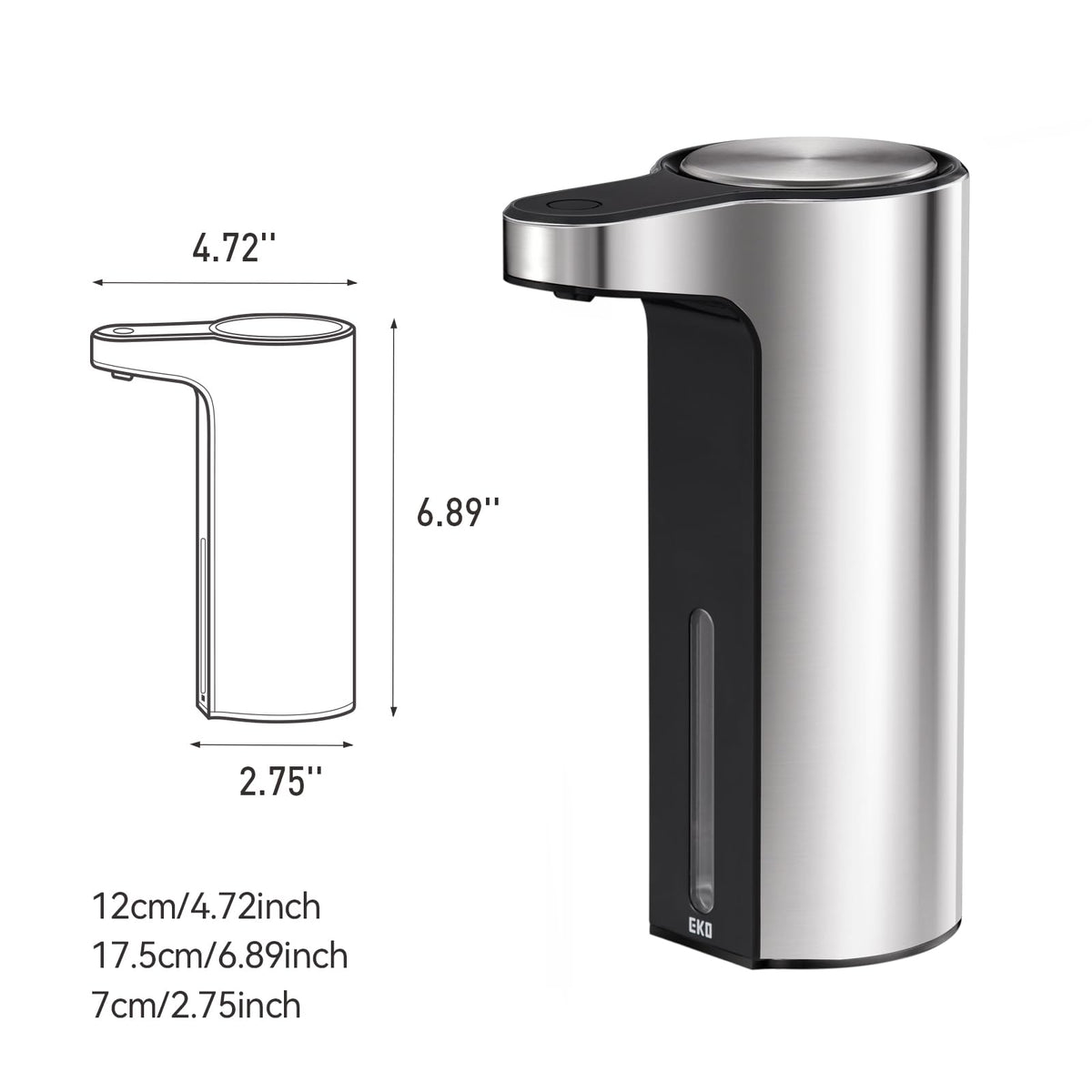 EKO Aroma touchless dispenser with water-resistant design for wet areas