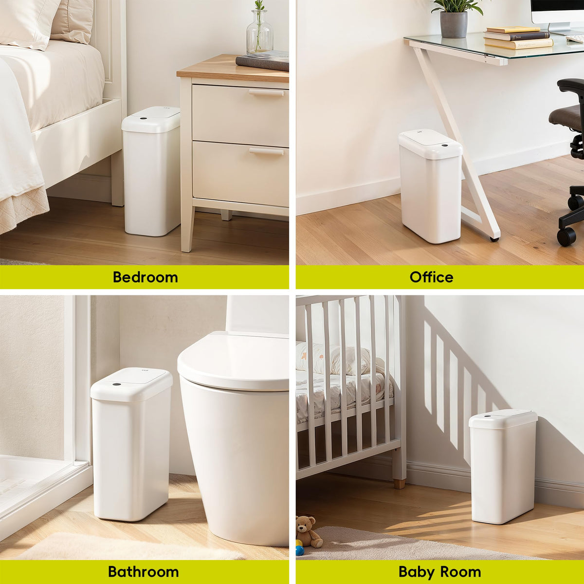 EKO odor-seal traps smells between uses.