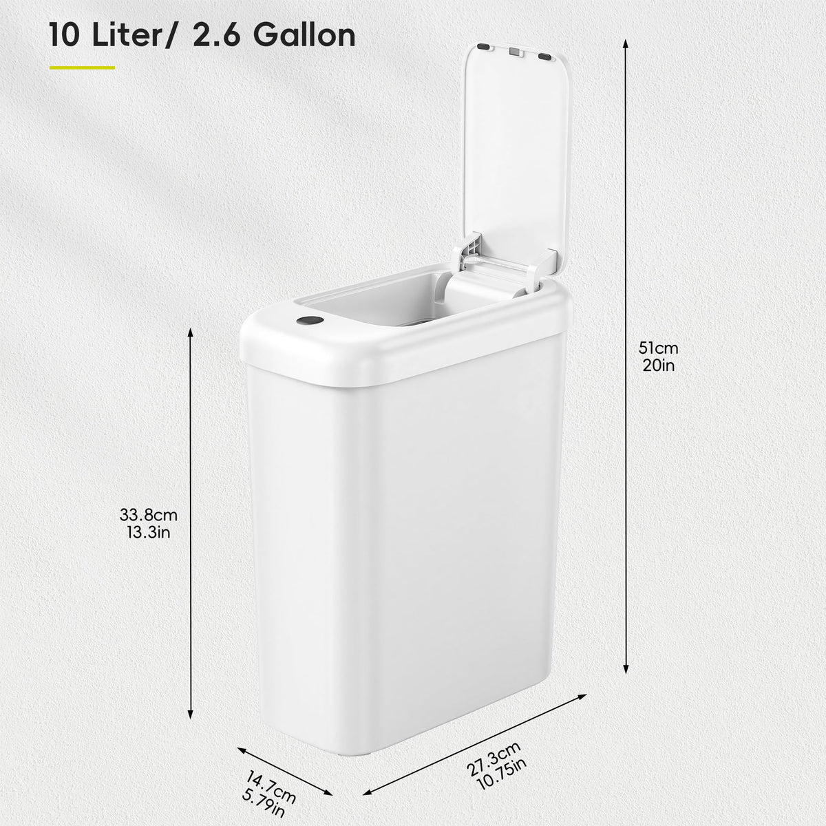 EKO sensor in action provides fast, contactless opening.