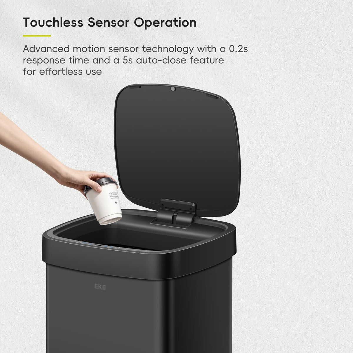EKO EcoSmart 80L interior space illustrating 25% more capacity