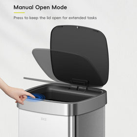 EKO EcoSmart motion sensor lid in action delivering seamless operation