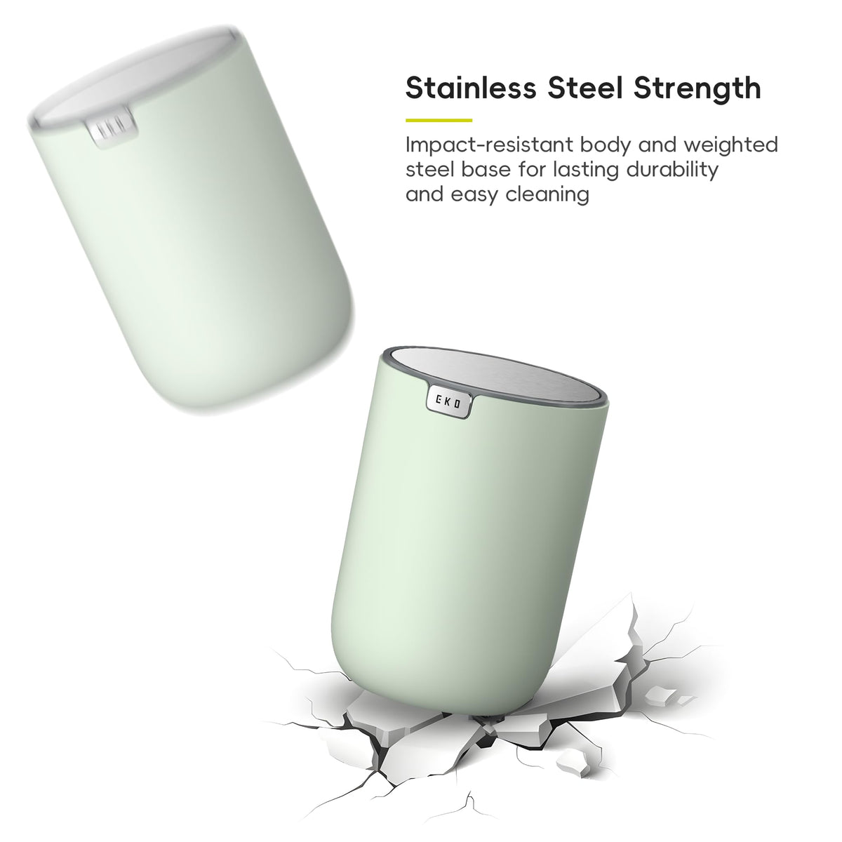 EKO Fandy compact 2.2L size fits small spaces
