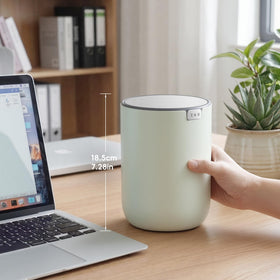 EKO Fandy Sage mini trash can enhances stylish spaces