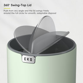 EKO Fandy stainless steel base with fingerprint-resistant finish for daily use