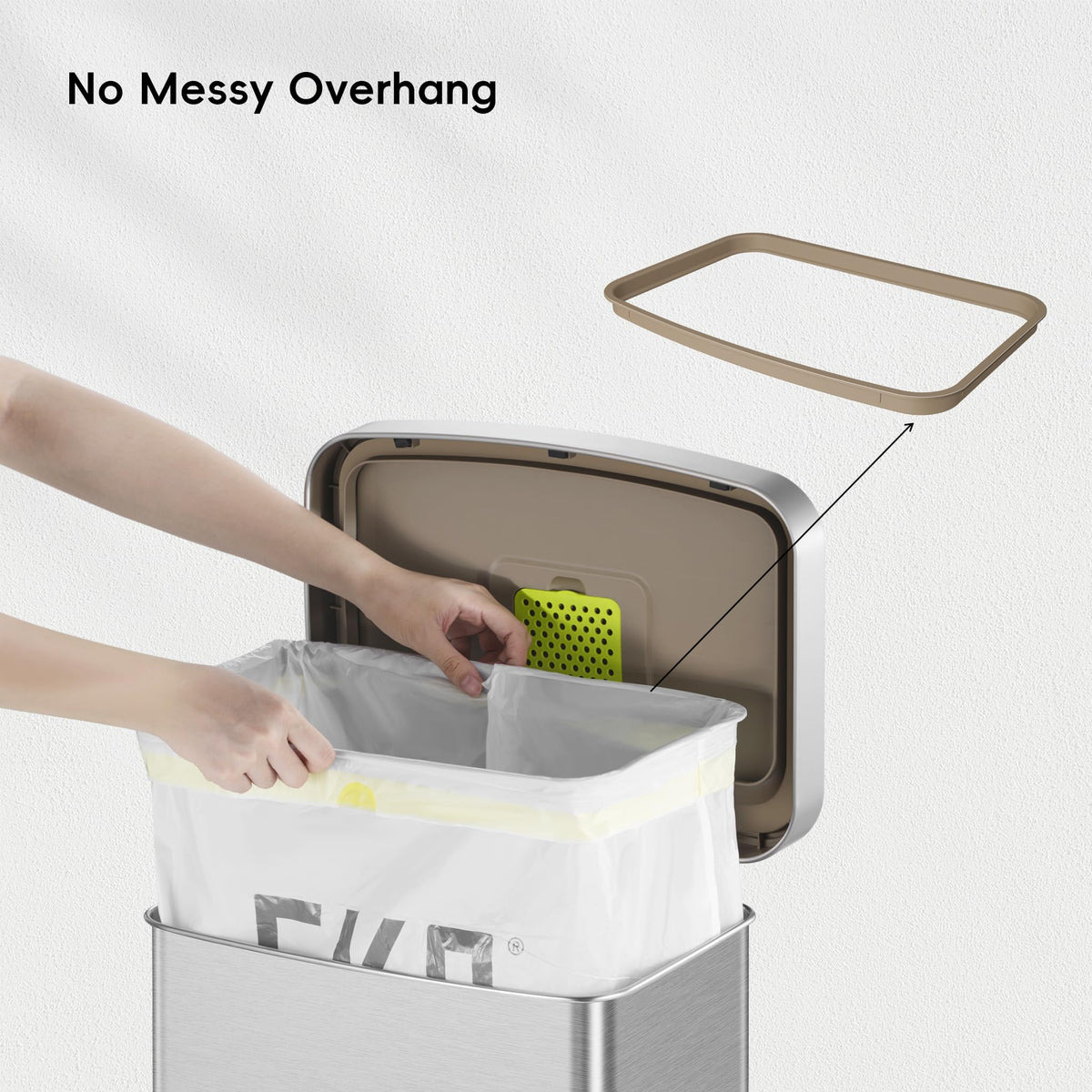 EKO Hudson design suits kitchen or office spaces with a sleek, modern look.