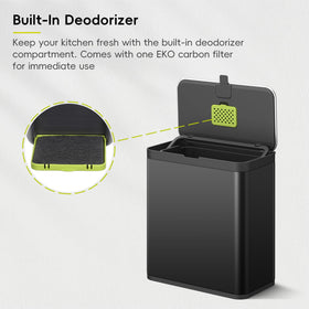 EKO 7L removable inner bucket for quick bag changes