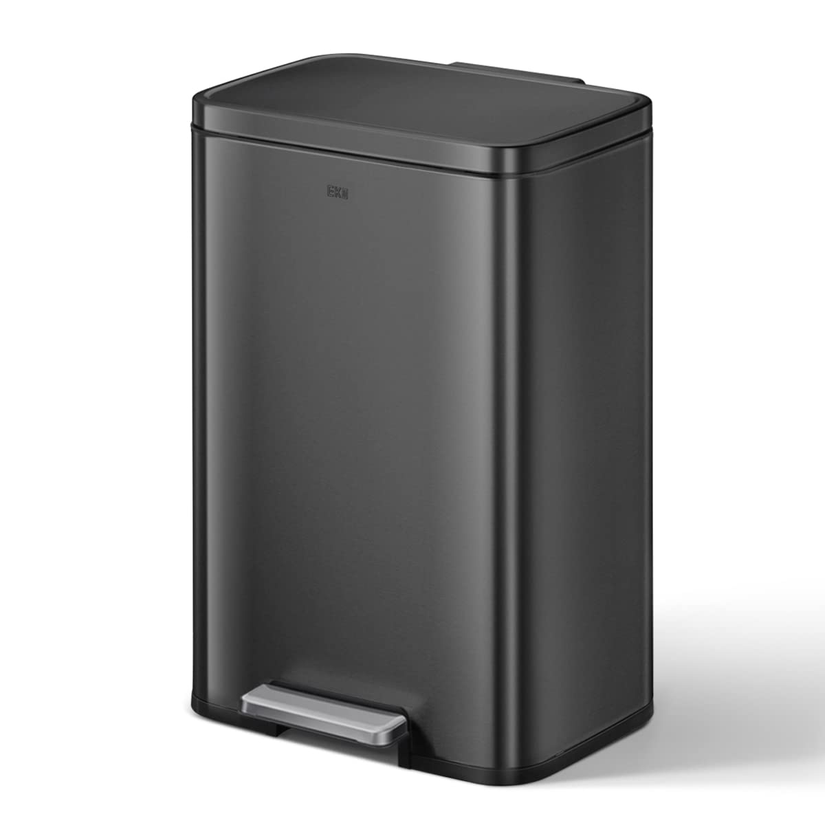 EKO Madison 50L capacity shown with standard trash bags.