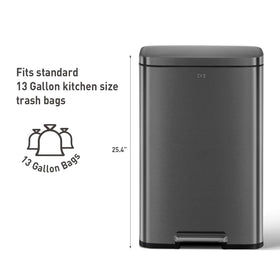 EKO Madison removable inner bucket with handles for easy bag replacement.