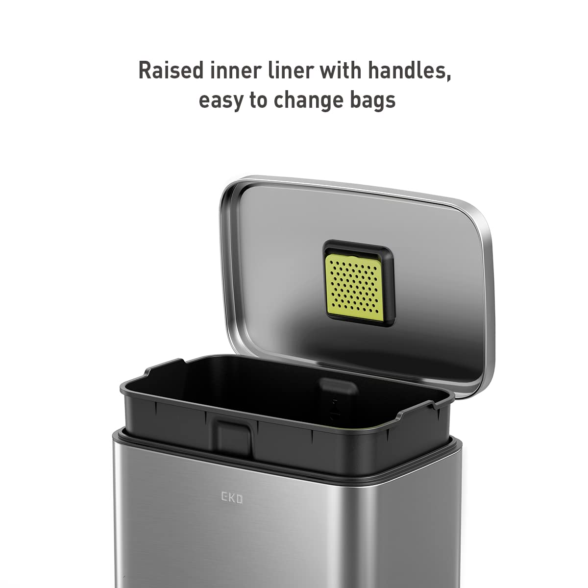 EKO Madison 50L side view highlighting fingerprint resistant finish