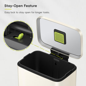 EKO Madison removable inner liner for easy bag disposal