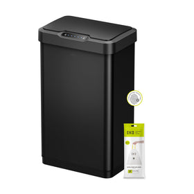EKO Mirage-T touchless lid opens with a wave for easy disposal