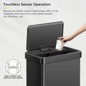 EKO Nova sensor area enabling touchless operation