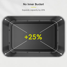 EKO Nova soft-close lid for quiet operation