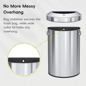 EKO Urban 60L side handles for easy movement in busy areas.
