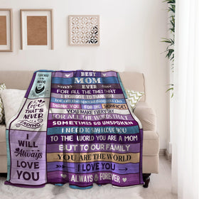 Ekpvgit mom gift blanket ideal for couch or outdoor adventures