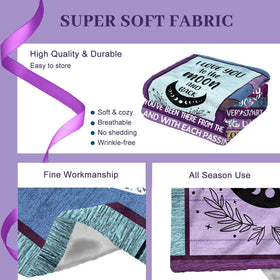Ekpvgit washable care blanket, warm and durable