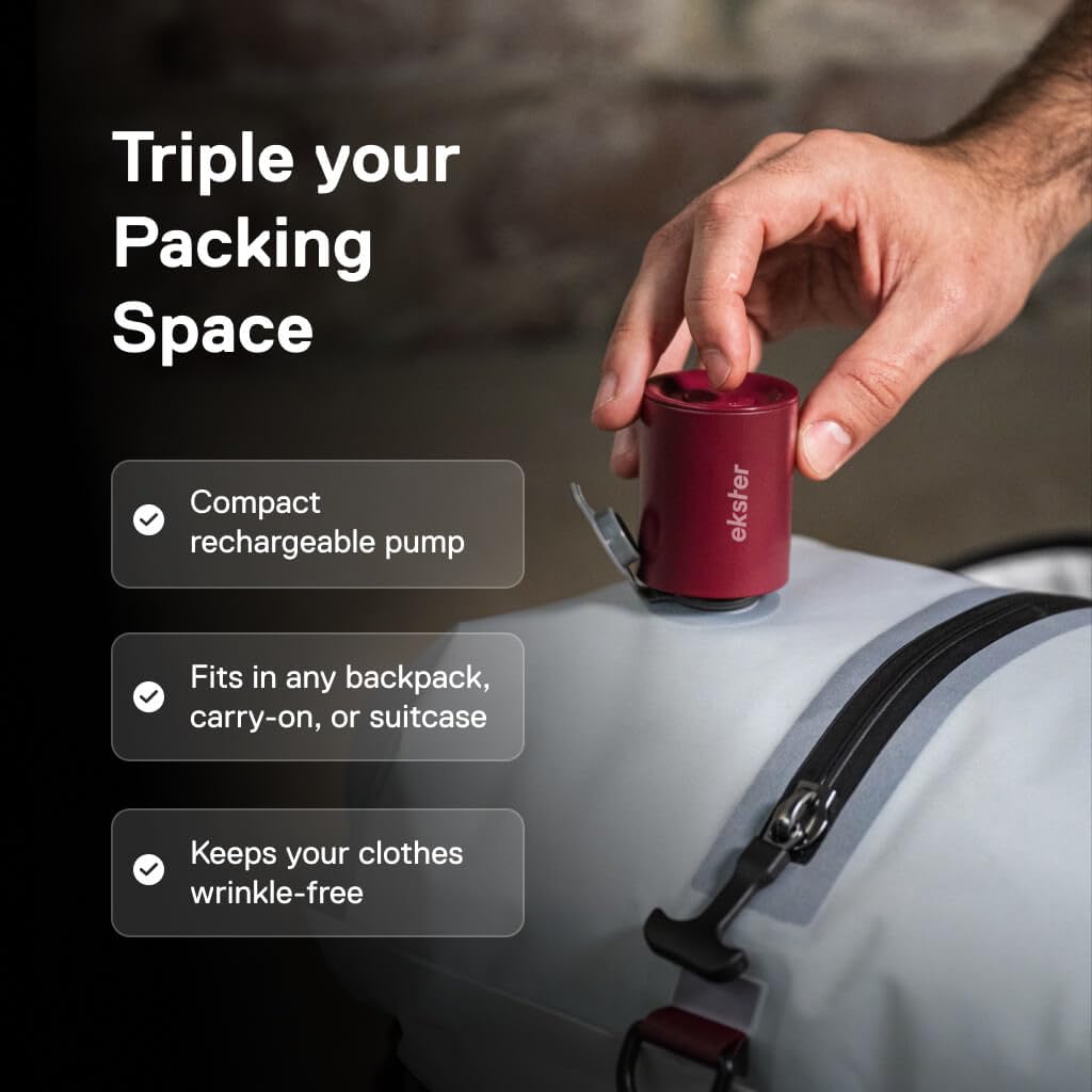 Built-in odor protection helps maintain freshness during travel.