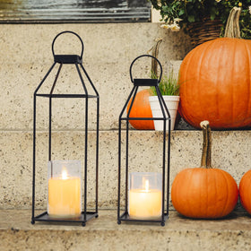 ELEATTRUN LED candles glow softly inside for flameless warmth.